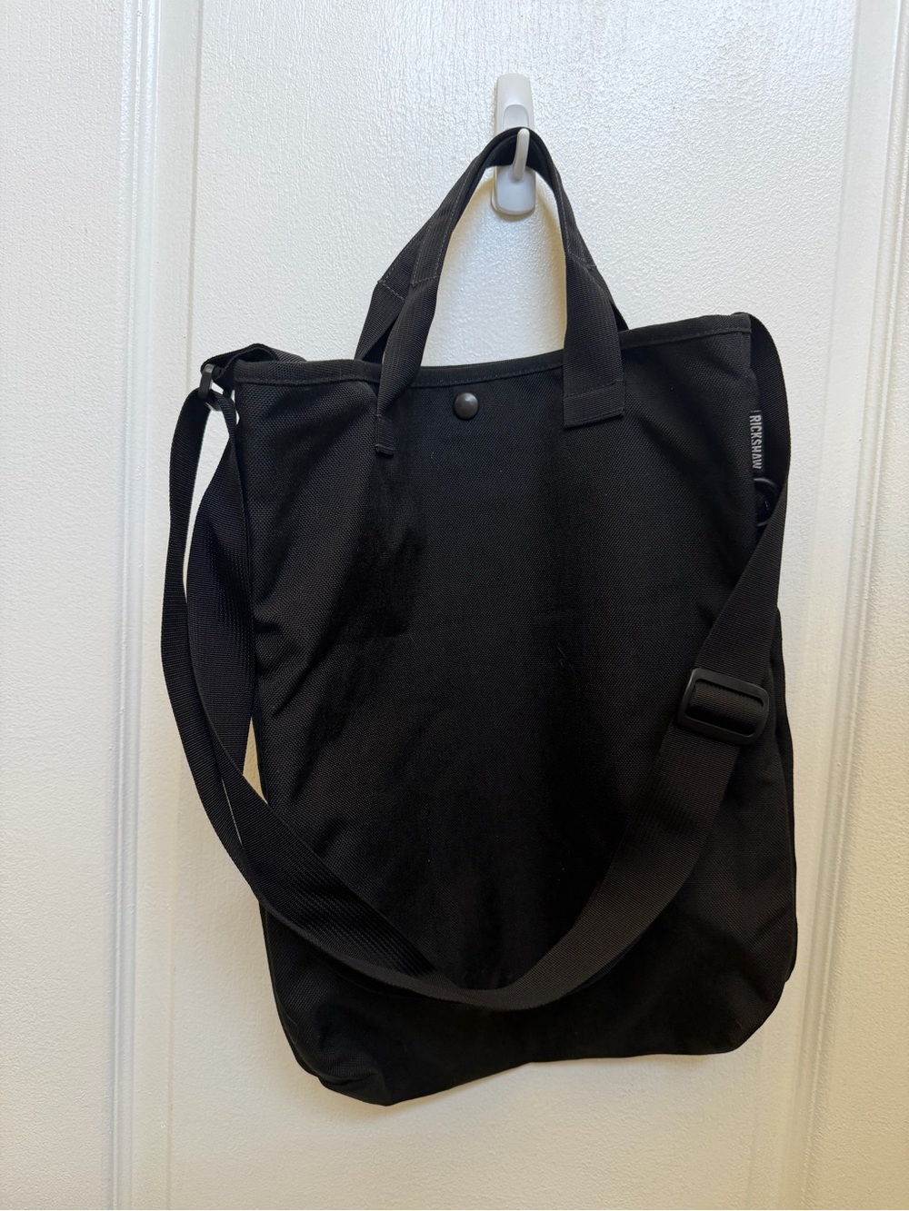 Rickshaw Bagworks black canvas tote